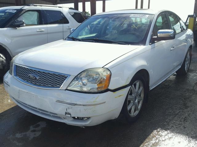 1FAHP25196G186574 - 2006 FORD FIVE HUNDR WHITE photo 2