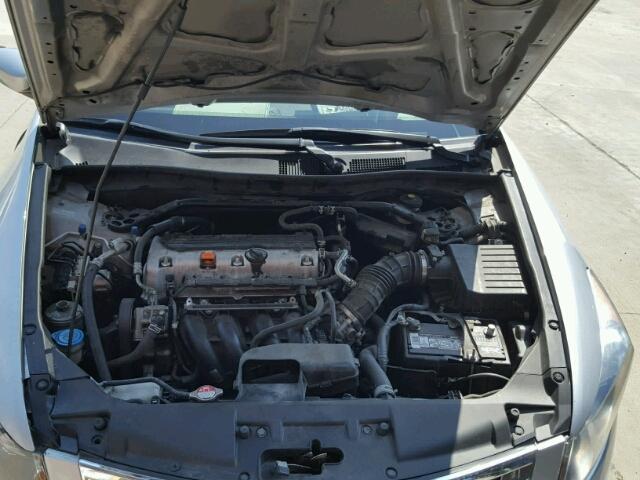 1HGCP2F84AA141667 - 2010 HONDA ACCORD EXL SILVER photo 7