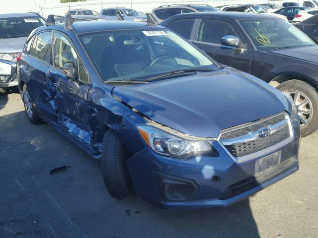 JF1GPAA66DH210215 - 2013 SUBARU IMPREZA BA BLUE photo 1