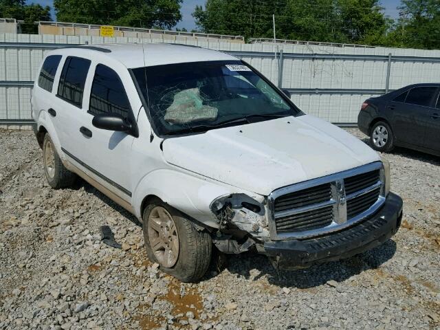 1D4HB38N54F189491 - 2004 DODGE DURANGO ST WHITE photo 1