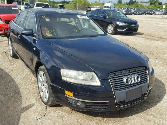 WAUDG74F45N085338 - 2005 AUDI A6 3.2 QUA BLUE photo 1