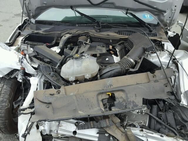 1FA6P8TH9F5313765 - 2015 FORD MUSTANG SILVER photo 7