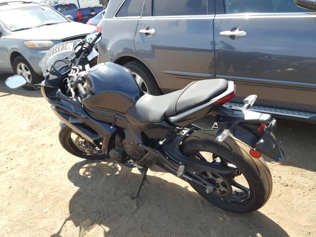 JKAEXEE1XDDA09249 - 2013 KAWASAKI EX650 E BLACK photo 3