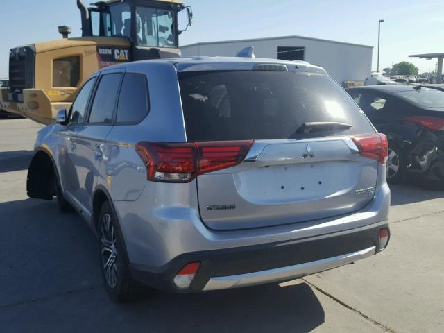 JA4AD3A39HZ044194 - 2017 MITSUBISHI OUTLANDER SILVER photo 3