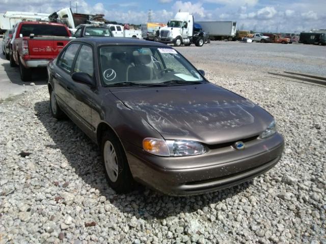 1Y1SK5286XZ446223 - 1999 CHEVROLET GEO PRIZM BROWN photo 1