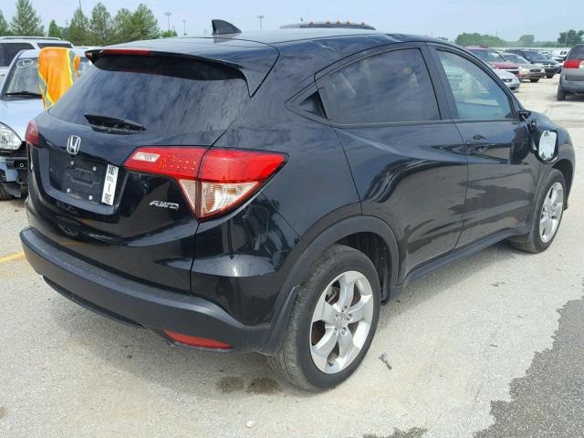 3CZRU6H59GM748391 - 2016 HONDA HR-V EX BLACK photo 4