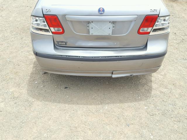 YS3FD49Y031058986 - 2003 SAAB 9-3 ARC GRAY photo 9