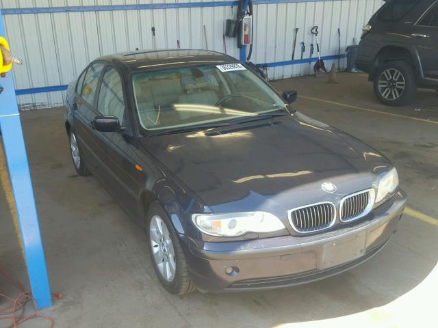 WBAEU33445PR14841 - 2004 BMW 325XI BLUE photo 1