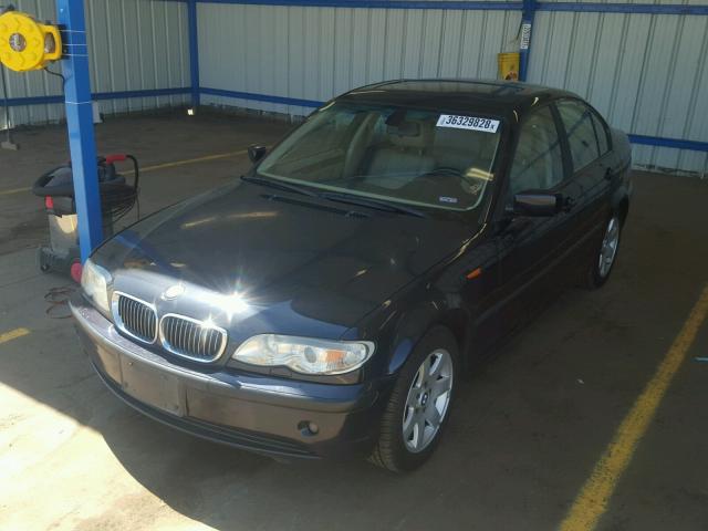 WBAEU33445PR14841 - 2004 BMW 325XI BLUE photo 2