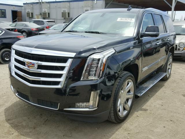 1GYS4CKJ4GR118721 - 2016 CADILLAC ESCALADE P BLACK photo 2