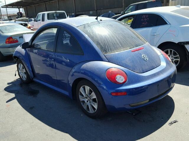 3VWPG31C48M508384 - 2008 VOLKSWAGEN NEW BEETLE BLUE photo 3