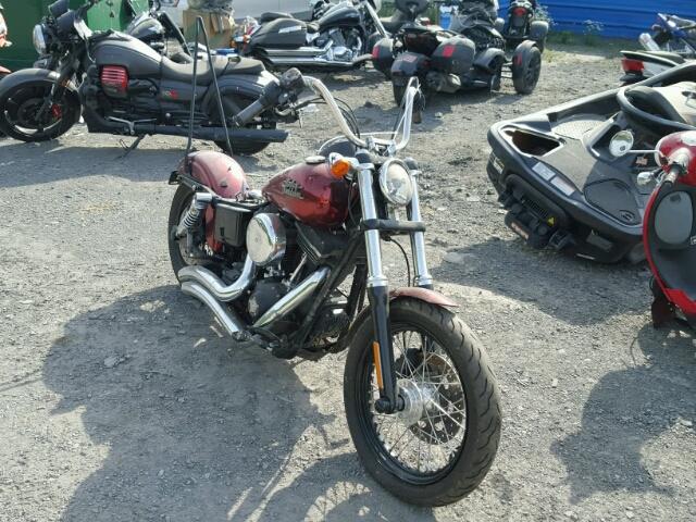 1HD1GX417DC318843 - 2013 HARLEY-DAVIDSON FXDB DYNA RED photo 1