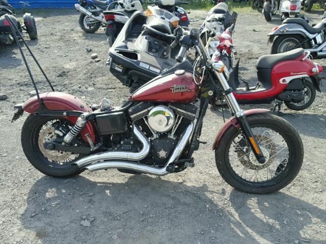 1HD1GX417DC318843 - 2013 HARLEY-DAVIDSON FXDB DYNA RED photo 9