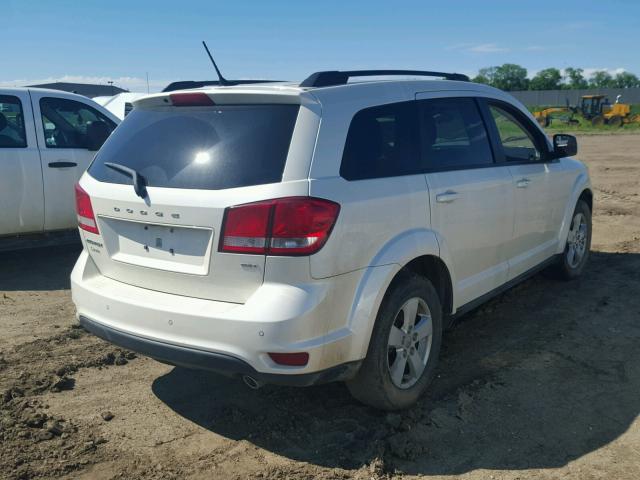 3C4PDCBG5CT290807 - 2012 DODGE JOURNEY SX WHITE photo 4