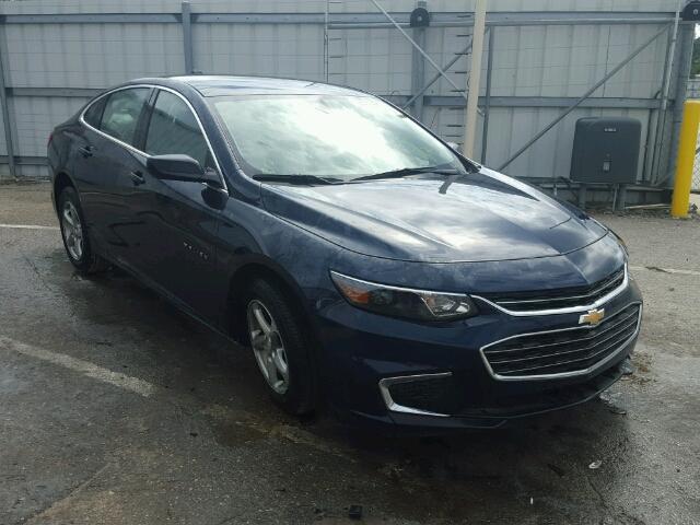 1G1ZB5ST1HF169872 - 2017 CHEVROLET MALIBU LS BLUE photo 1