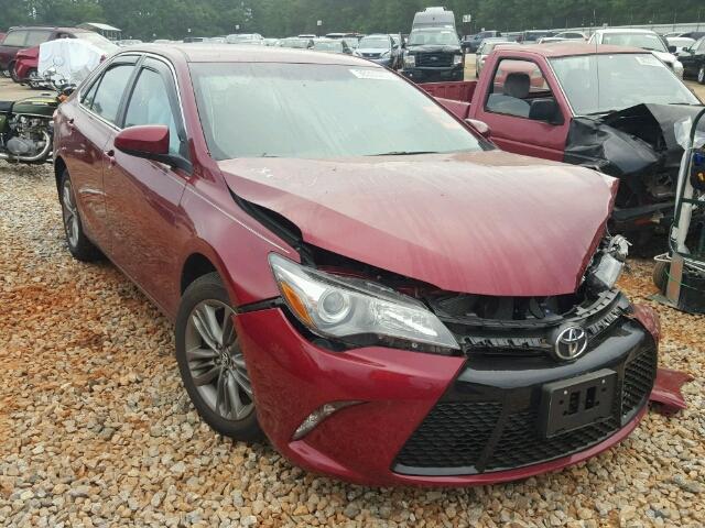 4T1BF1FK7GU573465 - 2016 TOYOTA CAMRY LE RED photo 1