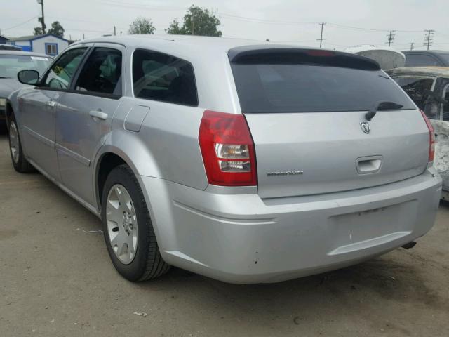 2D4FV47T86H241119 - 2006 DODGE MAGNUM SE SILVER photo 3