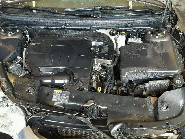 1G1ZA5EU8BF105178 - 2011 CHEVROLET MALIBU LS BROWN photo 7