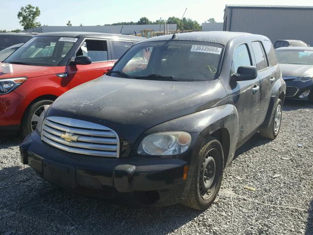3GNDA13D36S508653 - 2006 CHEVROLET HHR LS BLACK photo 2