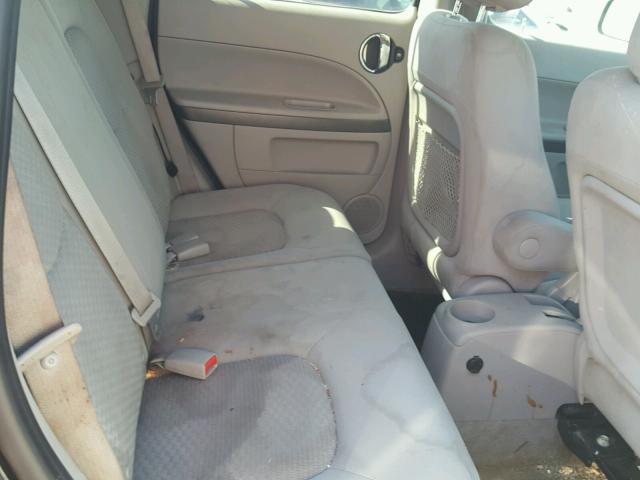 3GNDA13D36S508653 - 2006 CHEVROLET HHR LS BLACK photo 6