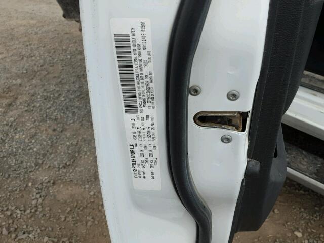 3D73Y3CL9AG128334 - 2010 DODGE RAM 3500 WHITE photo 10