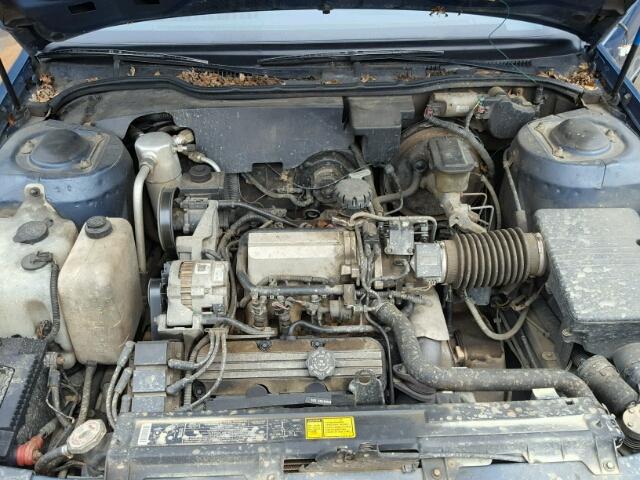 1G3CW54C4L4316737 - 1990 OLDSMOBILE 98 REGENCY BLUE photo 7