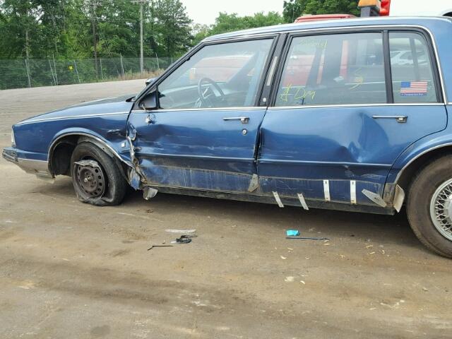 1G3CW54C4L4316737 - 1990 OLDSMOBILE 98 REGENCY BLUE photo 9