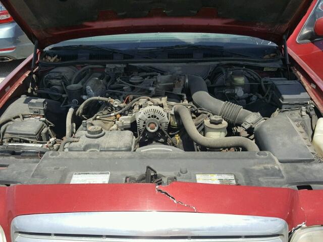 2FAFP73WXXX209732 - 1999 FORD CROWN VICT BURGUNDY photo 7