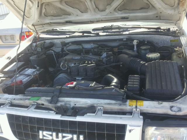 4S2CY58V2P4333424 - 1993 ISUZU RODEO S WHITE photo 7