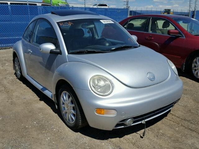 3VWCR21C65M411573 - 2005 VOLKSWAGEN NEW BEETLE ვერცხლისფერი ფოტო 1