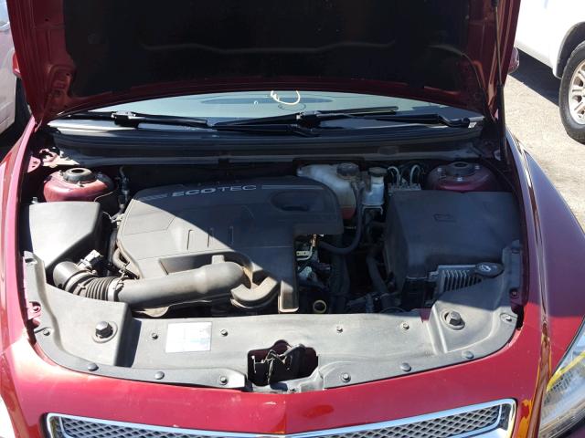 1G1ZK57B29F162804 - 2009 CHEVROLET MALIBU LTZ ბურგუნდია ფოტო 7