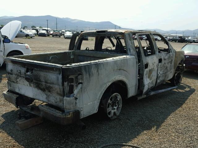 1FTFW1EF7DKF42895 - 2013 FORD F150 BURN photo 4