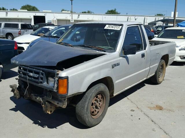 JB7FL24D6KP028549 - 1989 DODGE RAM 50 GRAY photo 2