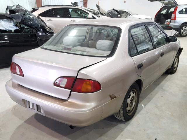 1NXBR12E7YZ311941 - 2000 TOYOTA COROLLA VE SILVER photo 4