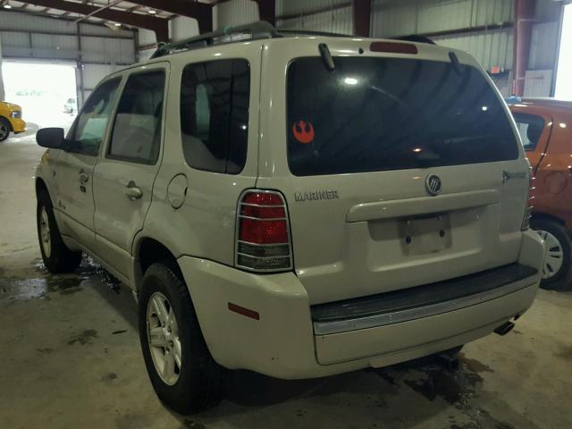 4M2YU39H07KJ21329 - 2007 MERCURY MARINER HE BEIGE photo 3