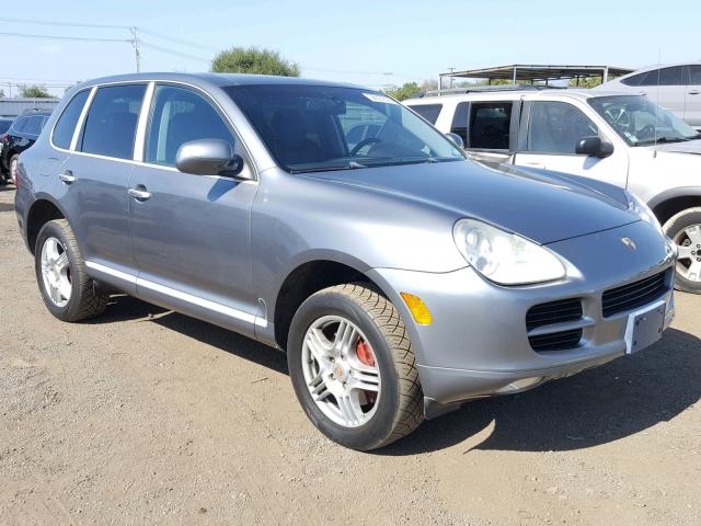 WP1AB29P15LA64594 - 2005 PORSCHE CAYENNE S GRAY photo 1