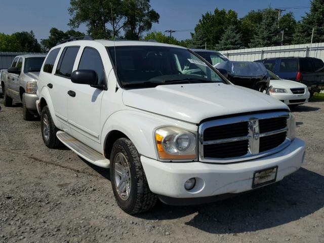 1D4HB58N55F534662 - 2005 DODGE DURANGO LI WHITE photo 1