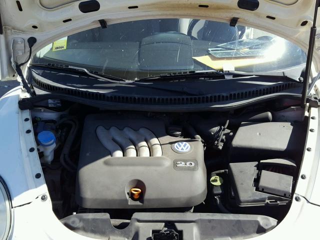 3VWBC21C2YM447665 - 2000 VOLKSWAGEN NEW BEETLE თეთრი ფოტო 7