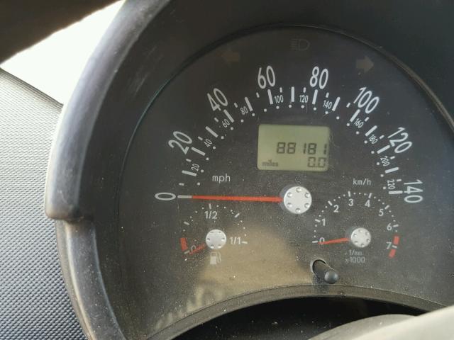 3VWBC21C2YM447665 - 2000 VOLKSWAGEN NEW BEETLE თეთრი ფოტო 8