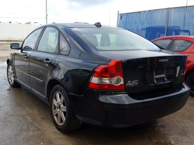 YV1MS382X62163569 - 2006 VOLVO S40 2.4I BLACK photo 3