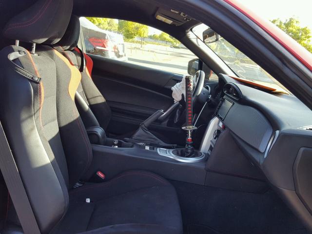 JF1ZNAA1XG9702943 - 2016 TOYOTA SCION FR-S RED photo 5