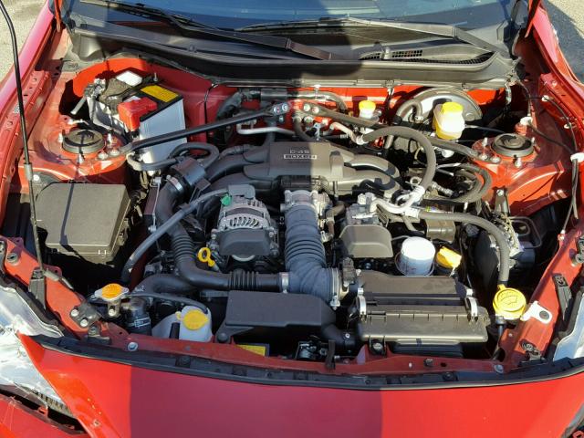 JF1ZNAA1XG9702943 - 2016 TOYOTA SCION FR-S RED photo 7