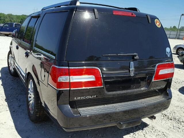 5LMFU275X7LJ14696 - 2007 LINCOLN NAVIGATOR შავი ფოტო 3