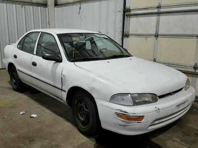 1Y1SK5260VZ450635 - 1997 GEO PRIZM BASE WHITE photo 1