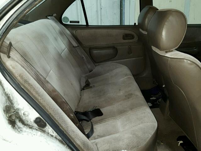 1Y1SK5260VZ450635 - 1997 GEO PRIZM BASE WHITE photo 6