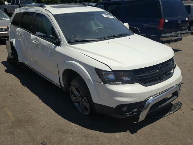 3C4PDCGG7GT225777 - 2016 DODGE JOURNEY CR WHITE photo 1