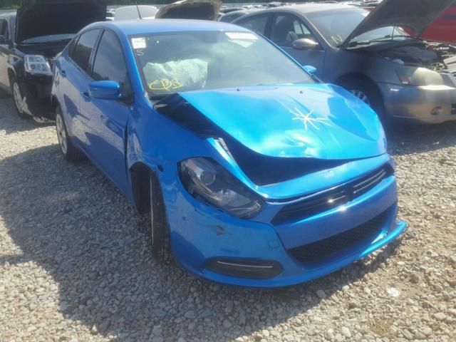 1C3CDFBB3FD404998 - 2015 DODGE DART SXT BLUE photo 1