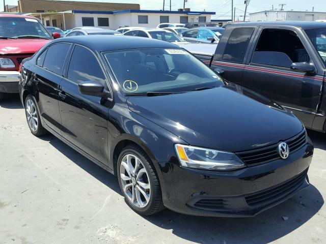 3VW2K7AJ2DM295282 - 2013 VOLKSWAGEN JETTA BASE 黑色 照片 1