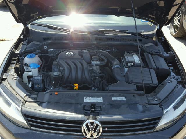 3VW2K7AJ2DM295282 - 2013 VOLKSWAGEN JETTA BASE 黑色 照片 7