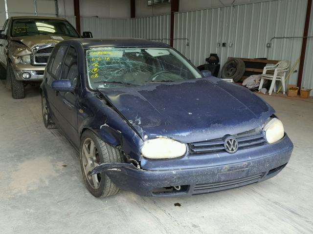 9BWGD21J614017052 - 2001 VOLKSWAGEN GOLF GLS BLUE photo 1